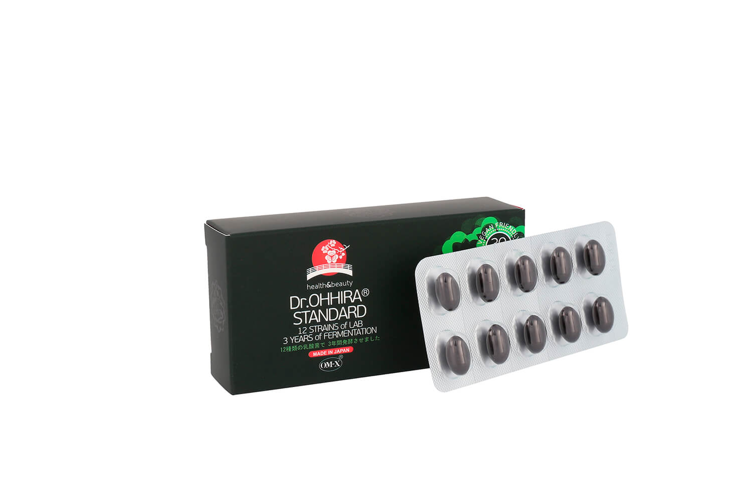 Dr.OHHIRA® STANDARD 3-AASTANE RETSEPT 12 SORDI ELUSBAKTERITEGA, 3 x 30 kapslit