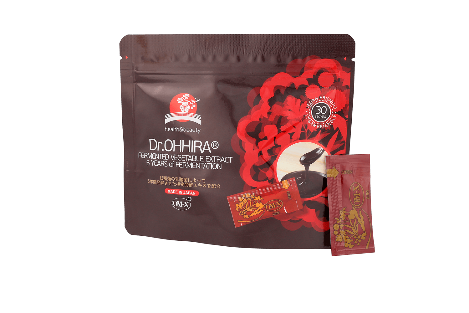Dr.OHHIRA® 5-AASTANE RETSEPT HAPENDATUD TAIMEDE JA PIIMHAPPEBAKTERITEGA, 3 x 30 kotikest